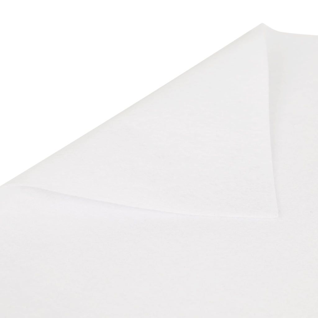 Hello Hobby Soft White Felt Craft Sheet, 9" x 12", Ideal for Sewing and Diy Projects