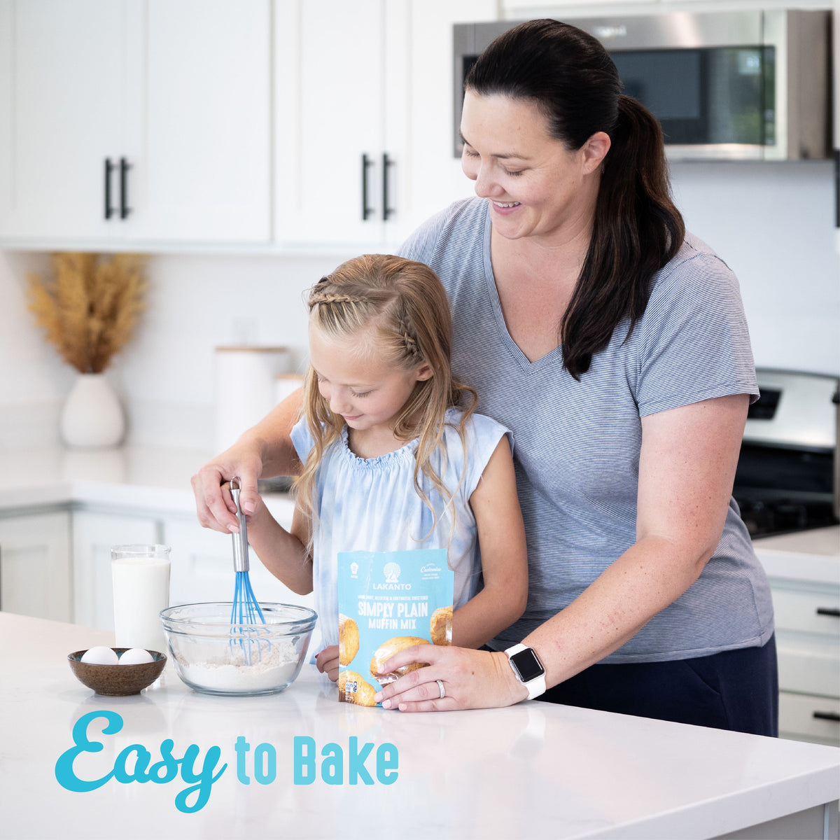 Lakanto Pumpkin Spice Muffin Mix - Sweetened with Monk Fruit and Allulose, Erythritol -8 Oz