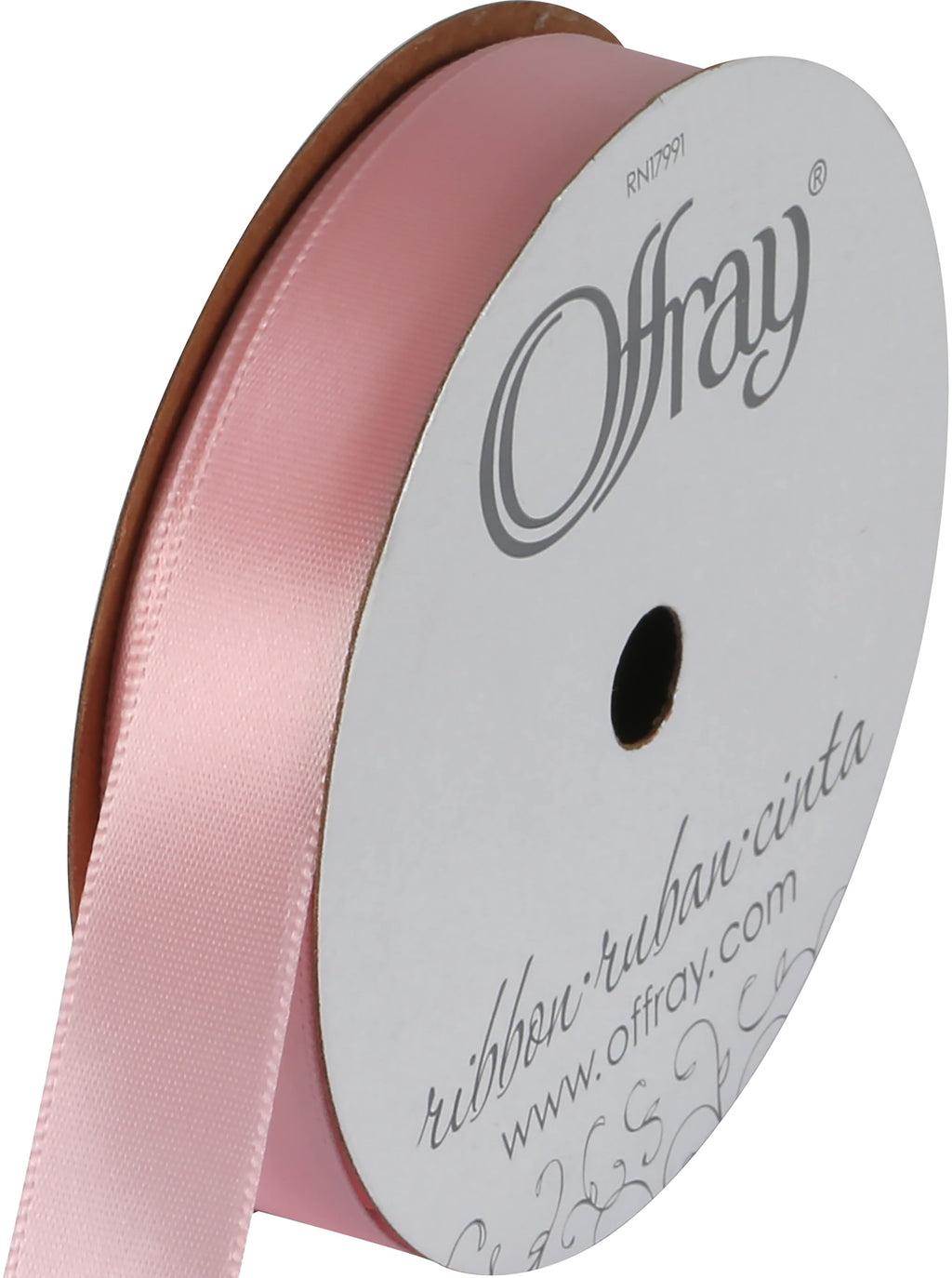 (3 pack) Offray Ribbon, Forest Green 5/8 inch Single Face Satin Polyester Ribbon, 18 feet