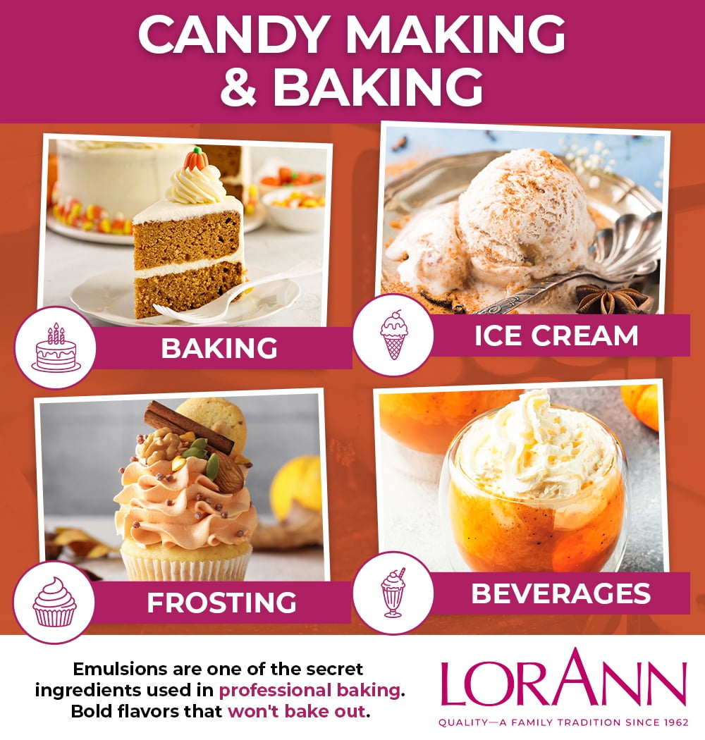 LorAnn Oils Pumpkin Spice Flavoring For Baking - Emulsion Pumpkin Spice Extract Substitute - 16 oz