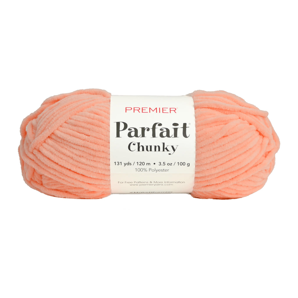 Premier Yarns - Parfait Chunky - 3.5oz 131yds - Super Bulky 6 Weight - Polyester Chenille