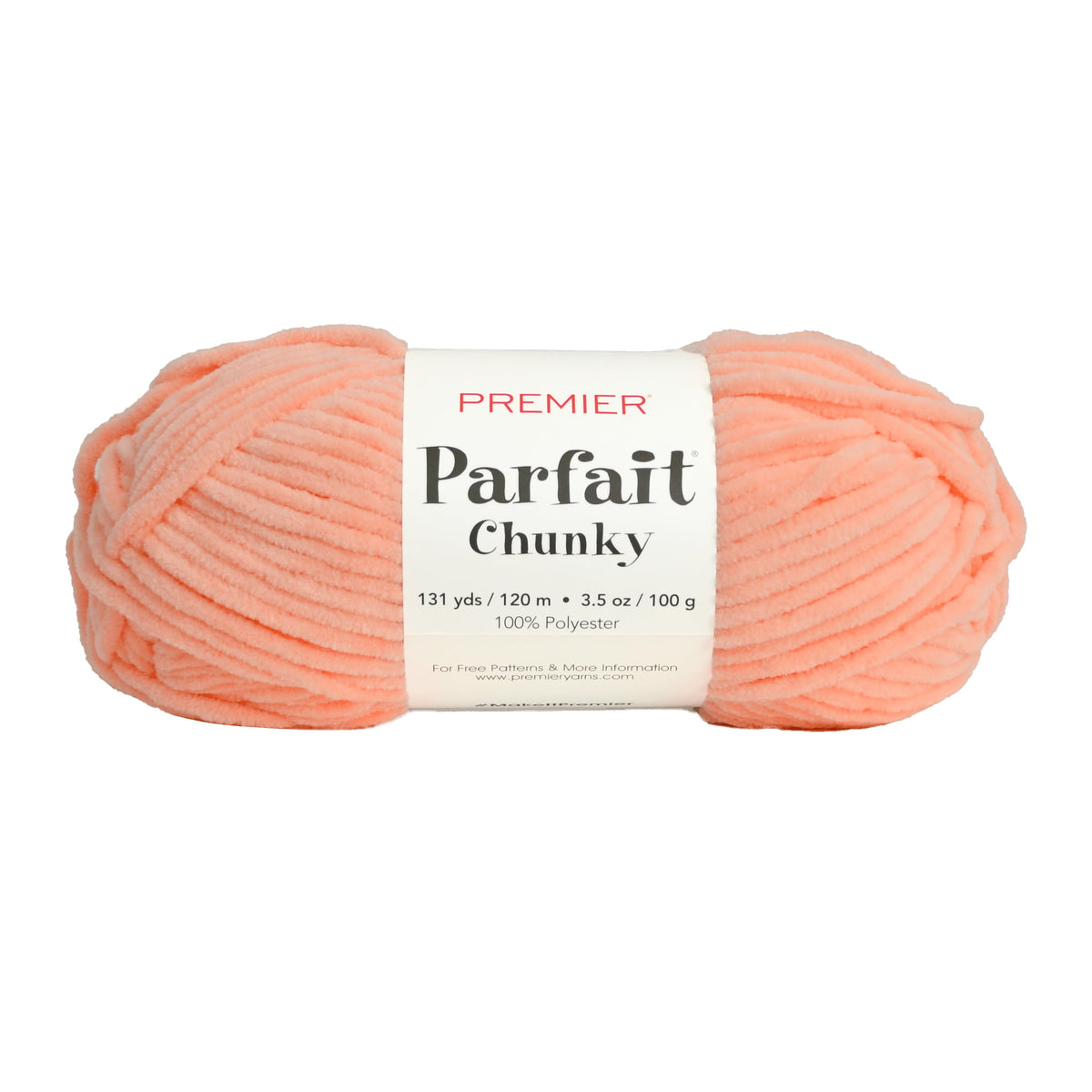 Premier Yarns - Parfait Chunky - 3.5oz 131yds - Super Bulky 6 Weight - Polyester Chenille