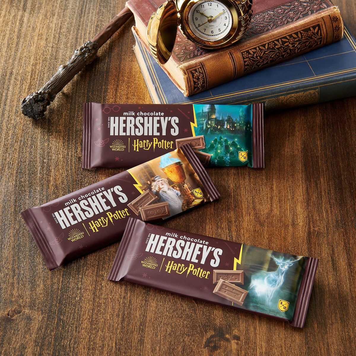 Hershey's Milk Chocolate Harry Potter™ Halloween Candy, Bars 1.55 oz, 6 Count