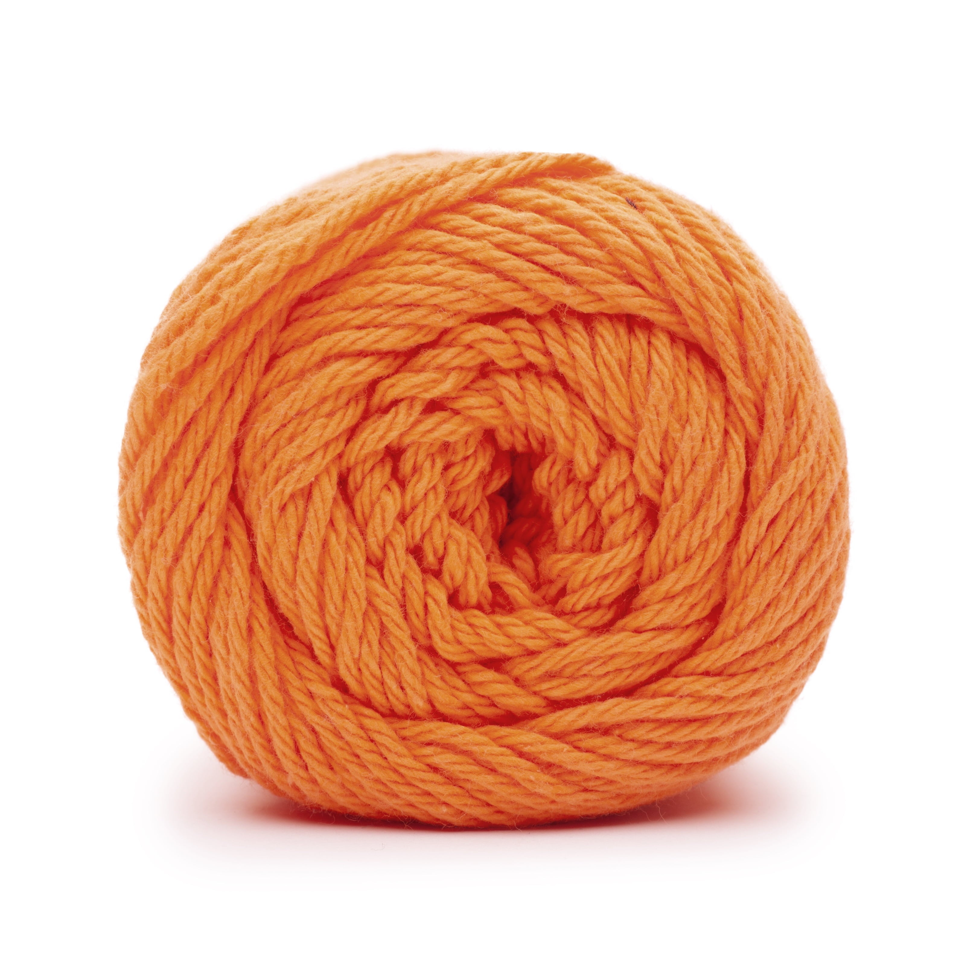 (3 pack) Peaches & Creme Solid 4 Medium Cotton Yarn, Ecru 2.5oz/70.9g, 120 Yards