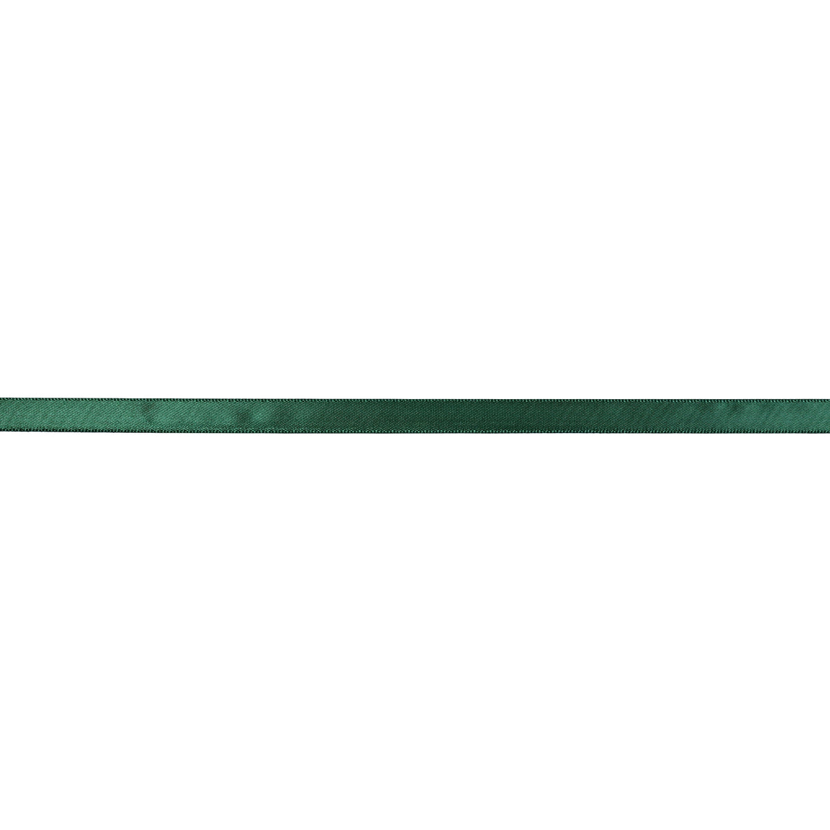 Gwen Studios 3/8" Forest Green Satin Ribbon, 6 Yards