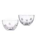 Way to Celebrate Halloween Ghost Charm Bubble Glass Bowls, 2-Pack