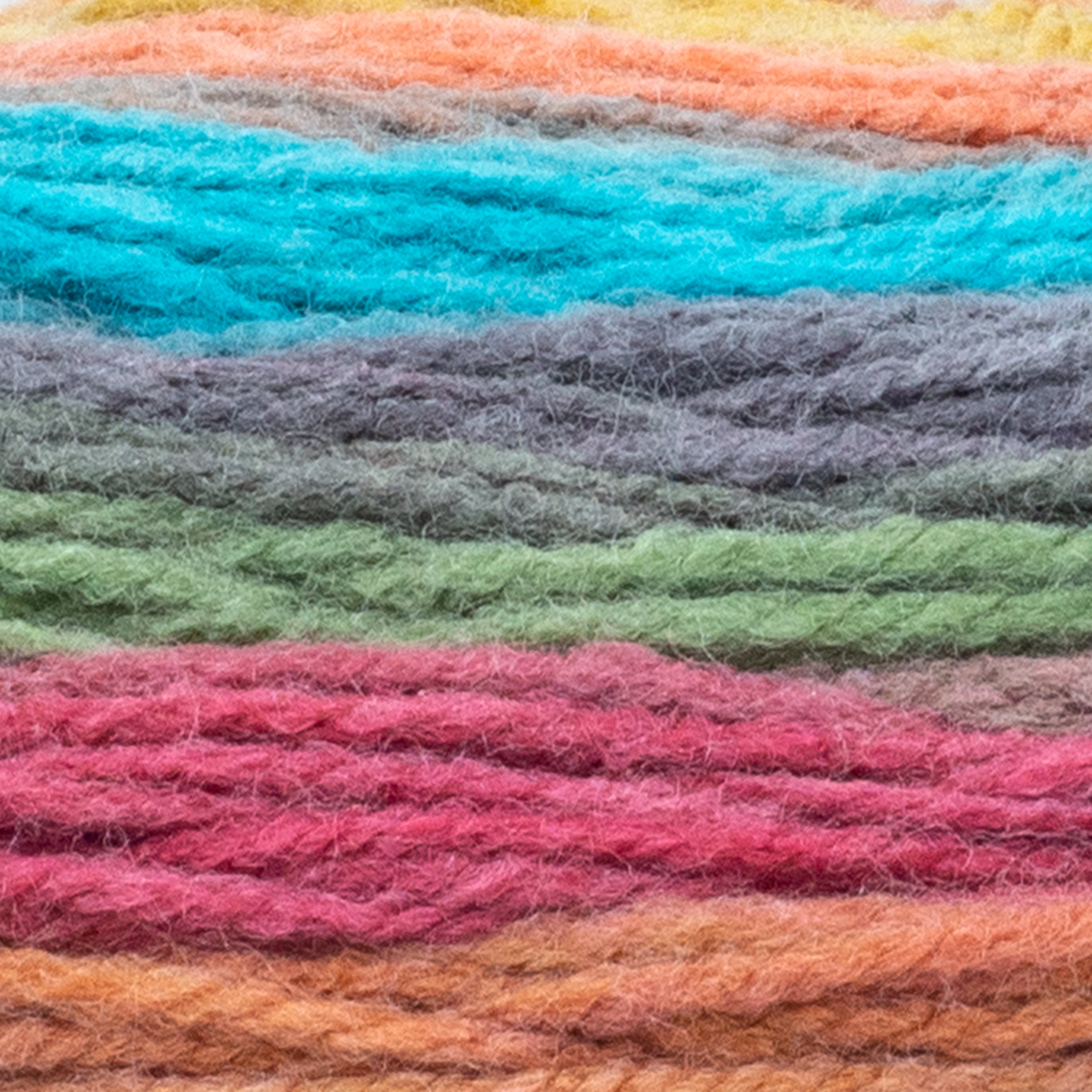 Lion Brand Yarn Mandala Groot Self-Striping Light Acrylic Multi-color Yarn