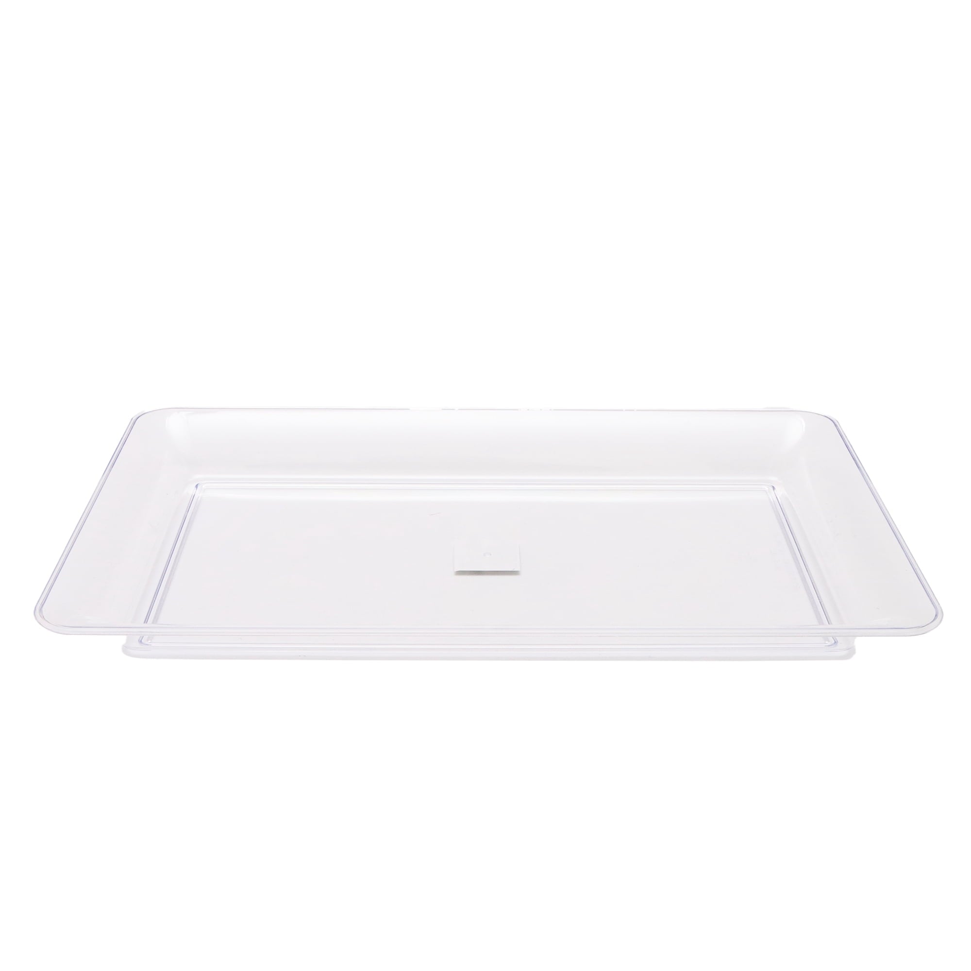 Way To Celebrate Clear Plastic Rectangular Food Tray, 18 in