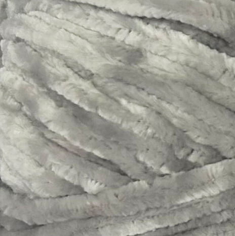 Mainstays Soft Velvety Yarn, 315 yd, Light Blue, 100% Polyester