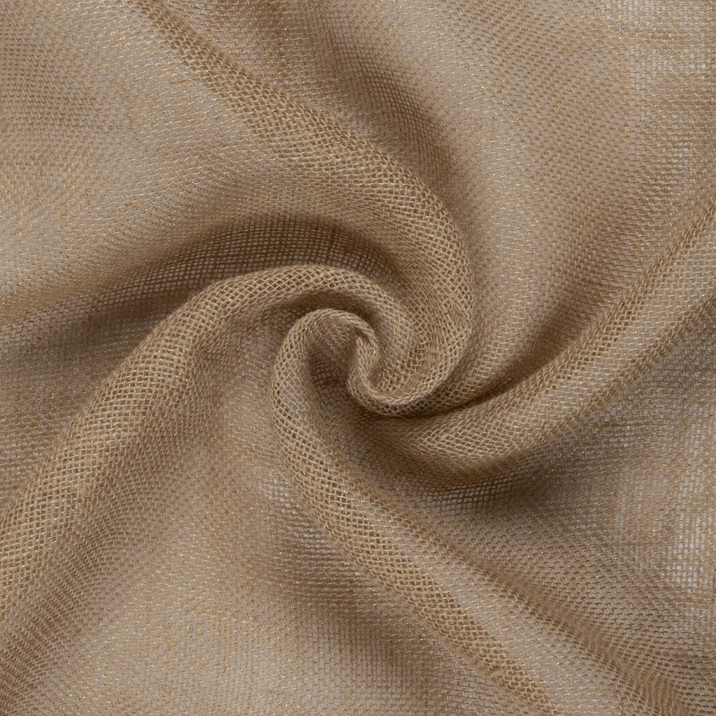 Allen Company Folded & Precut Jute Burlap Craft Fabric, 46"W x 2-Yards, Natural