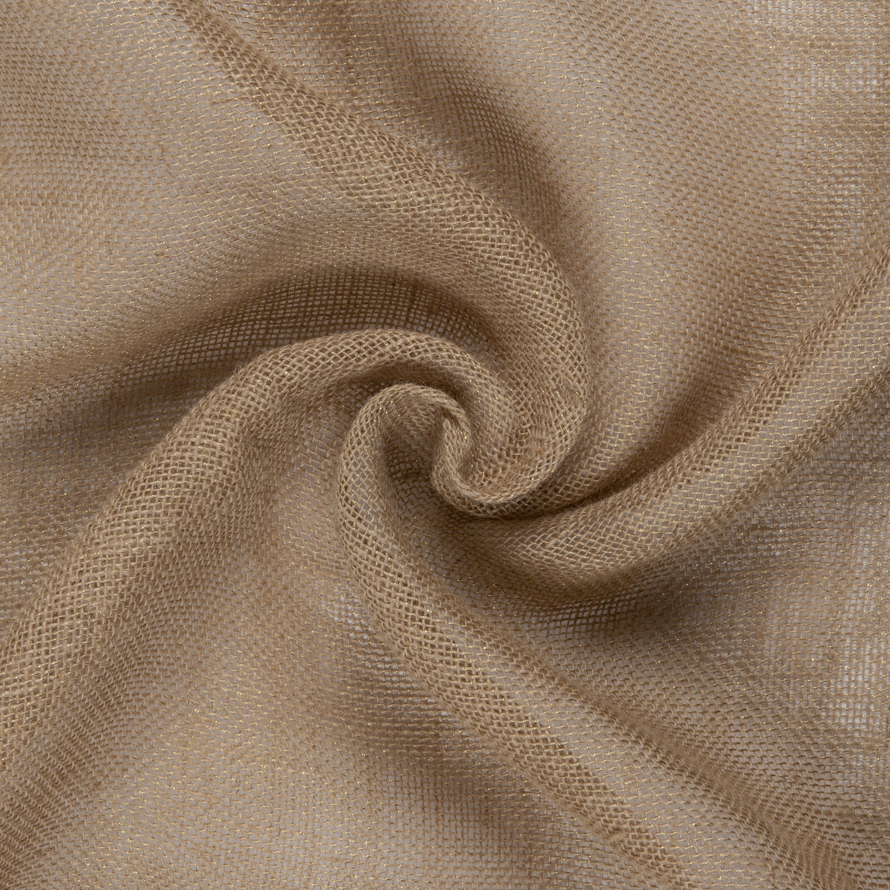 Allen Company Folded & Precut Jute Burlap Craft Fabric, 46"W x 2-Yards, Natural