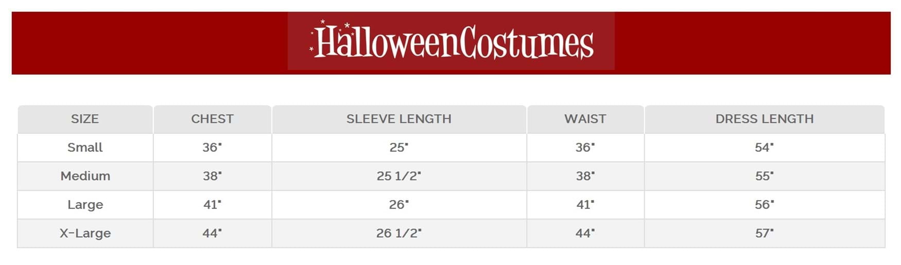 Women's Classic Witch Costume Dress