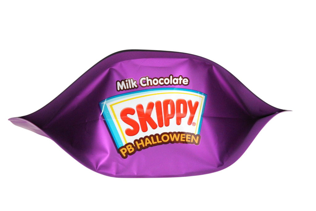 SKIPPY Milk Chocolate Peanut Butter Halloween Shapes Candy, Individually Wrapped