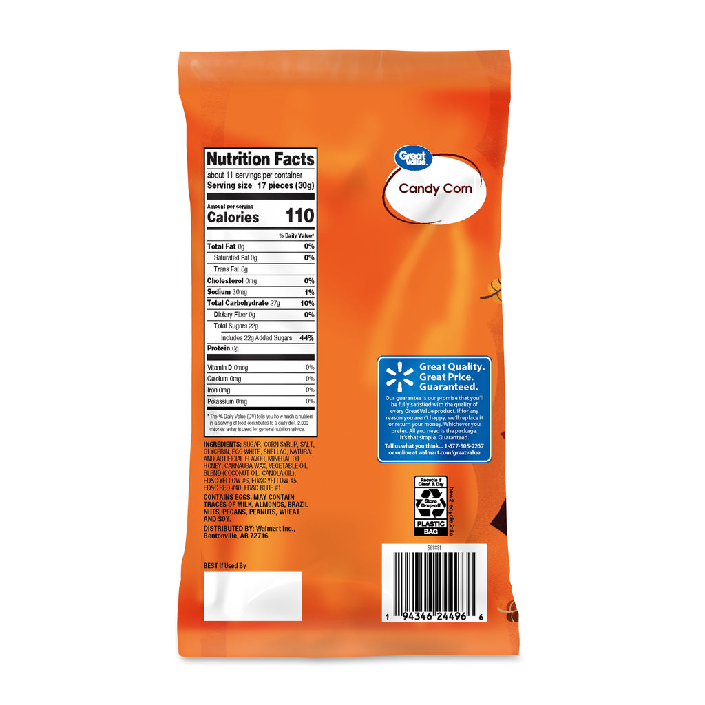 Great Value Classic Candy Corn, 12 oz Bag