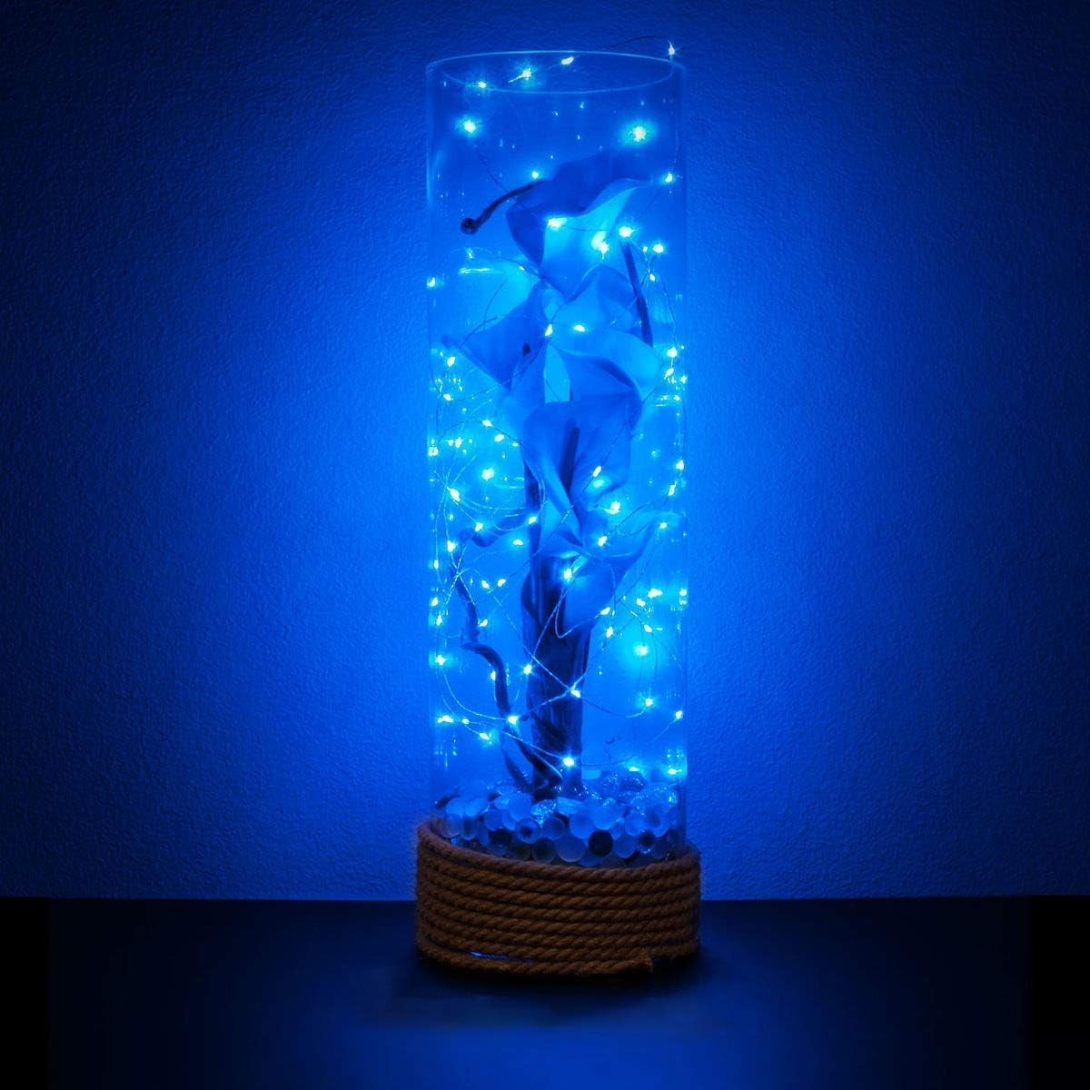 Solar String Lights for Outdoor,99ft 300 LED Bright Copper Wire Fairy Lights Waterproof Solar Lights with 8 Modes for Tree Garden Party Wedding Christmas Decor (Multicolor)
