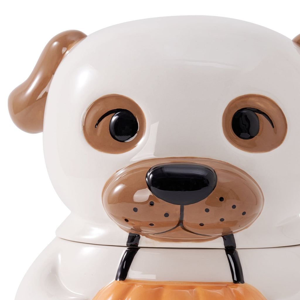 Way to Celebrate Halloween Ghost Dog Ceramic Cookie Jar