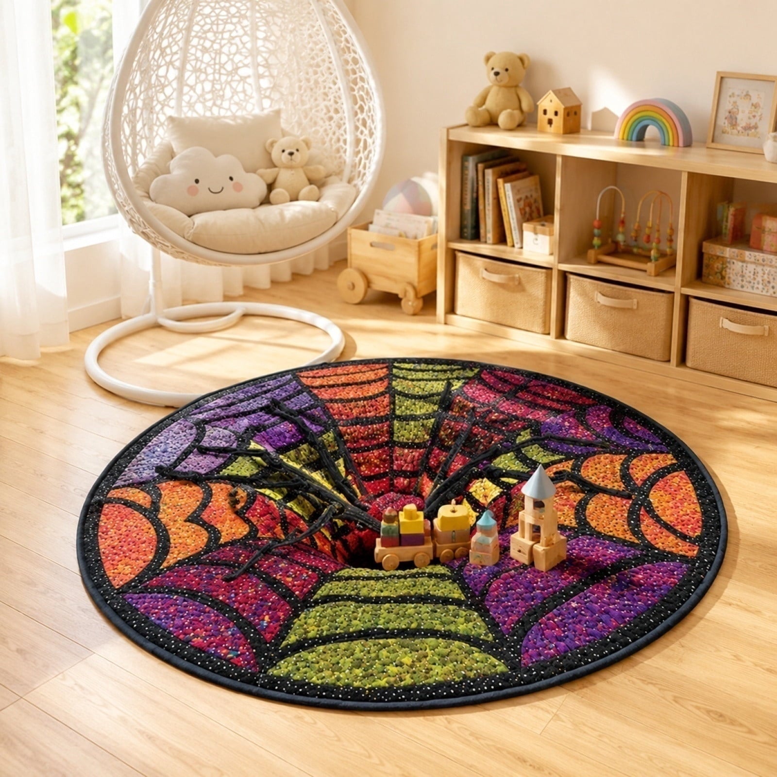 Front Door Mat Indoor Outdoor Entrance Rug, Semicircular Entrance Mat, Half Round Waterproo Non-Slip Durable Rubber Doormat for Garage, Patio, 29.5 inch