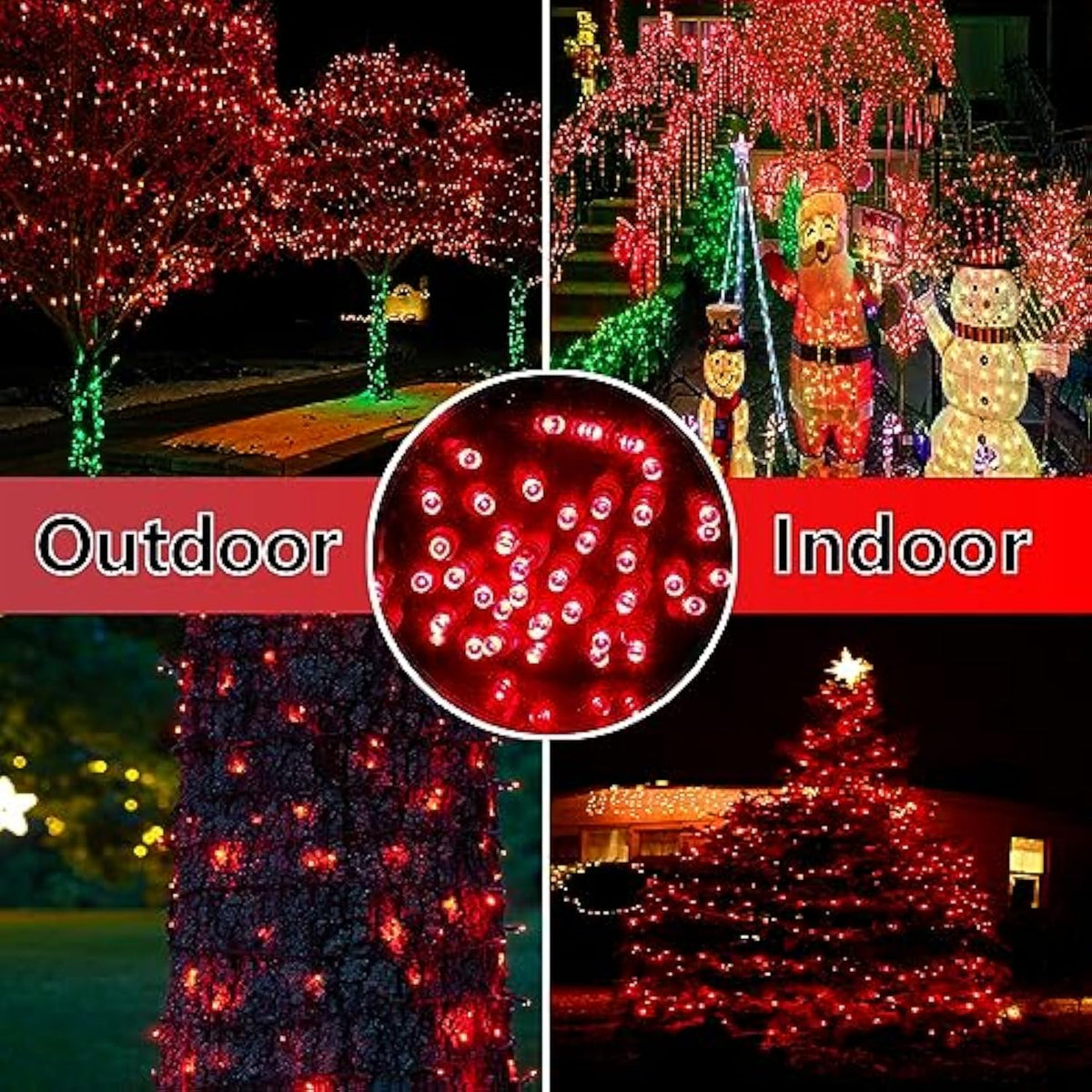 Wick's Outdoor Living LED 5MM Multi-Color Holiday Lights, 50 FT in length, 150 CT, and 6 different color options
