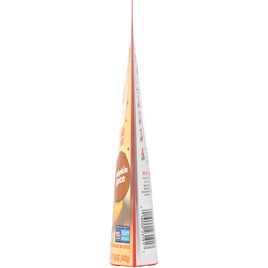 Betty Crocker Soft Baked Cookie Mix, Pumpkin Spice Flavored, Limited Edition, 15.6 oz