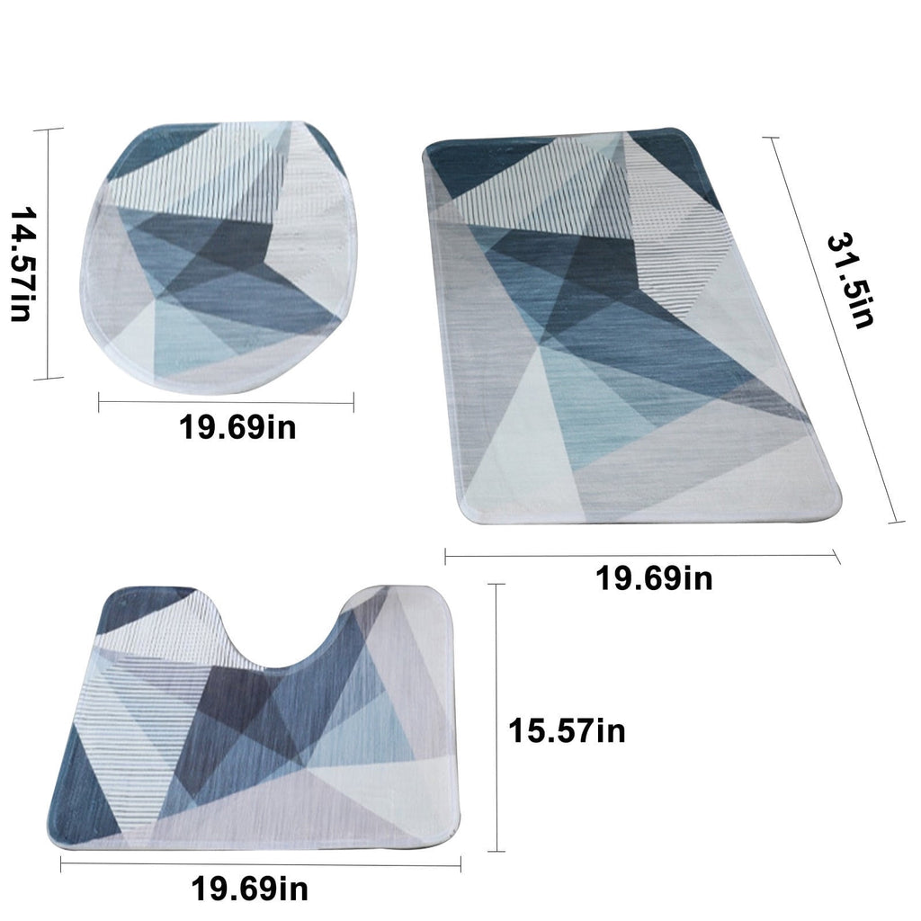 YZEGDCH Bathroom Rugs Yellow Extra Soft Rugs Absorbent Quick Dry Machine Washable