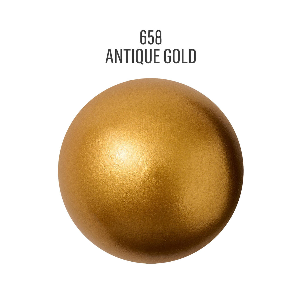 FolkArt Metallic Acrylic Craft Paint, Metallic Finish, Antique Gold, 2 fl oz