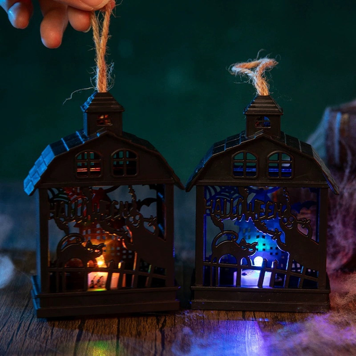 Halloween LED Skeleton Battery Operated Flameless Candle Light For Party Bar & Room Decorations