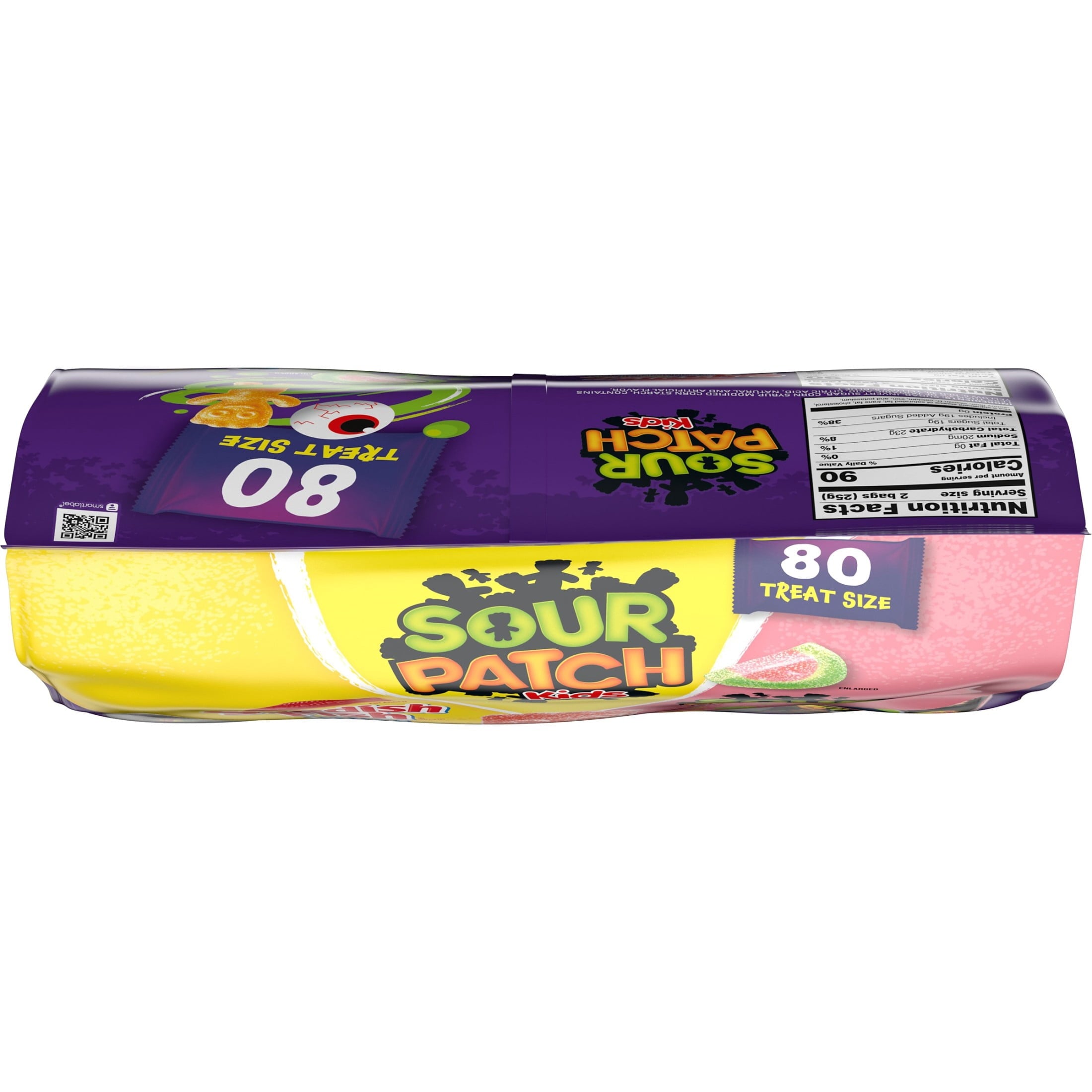 SOUR PATCH KIDS and SWEDISH FISH Mini Soft & Chewy Halloween Candy Variety Pack, 80 Bags