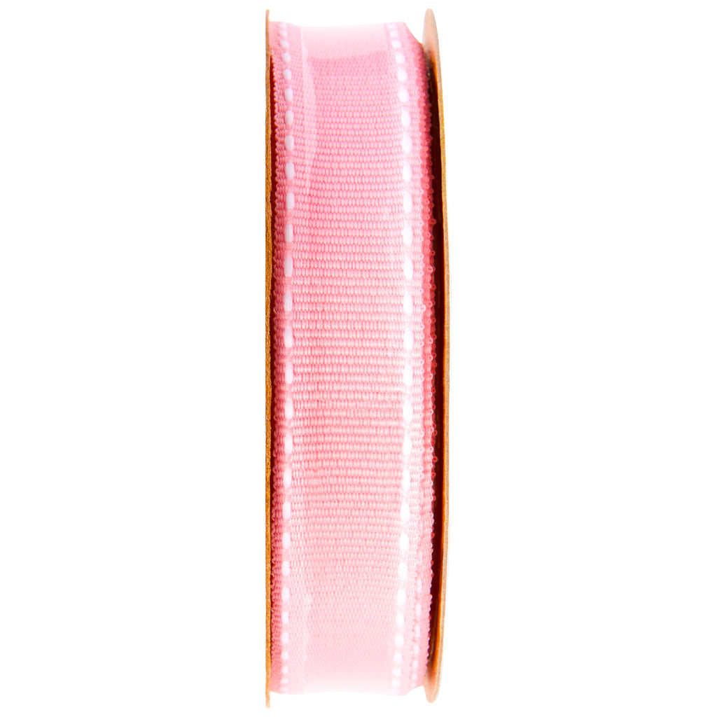 (3 pack) Offray Ribbon, Black and White 5/8 inch Grosgrain Polyester Ribbon, 9 feet