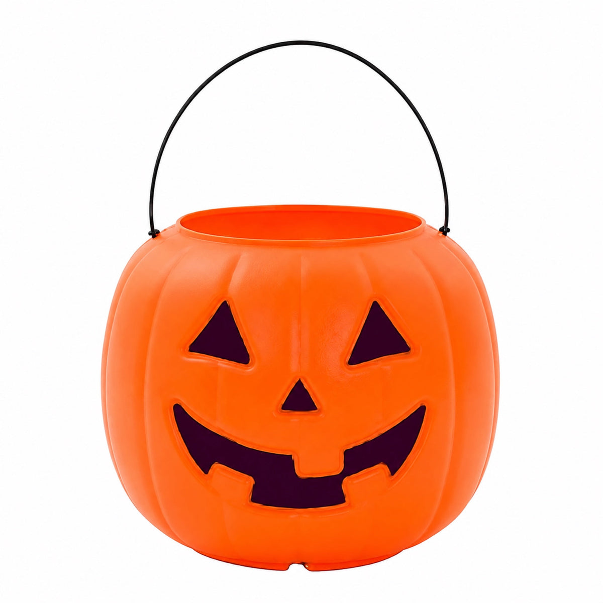 Way To Celebrate 30-Count 8 in Orange Plastic Jack-o'-Lantern Pumpkin Buckets