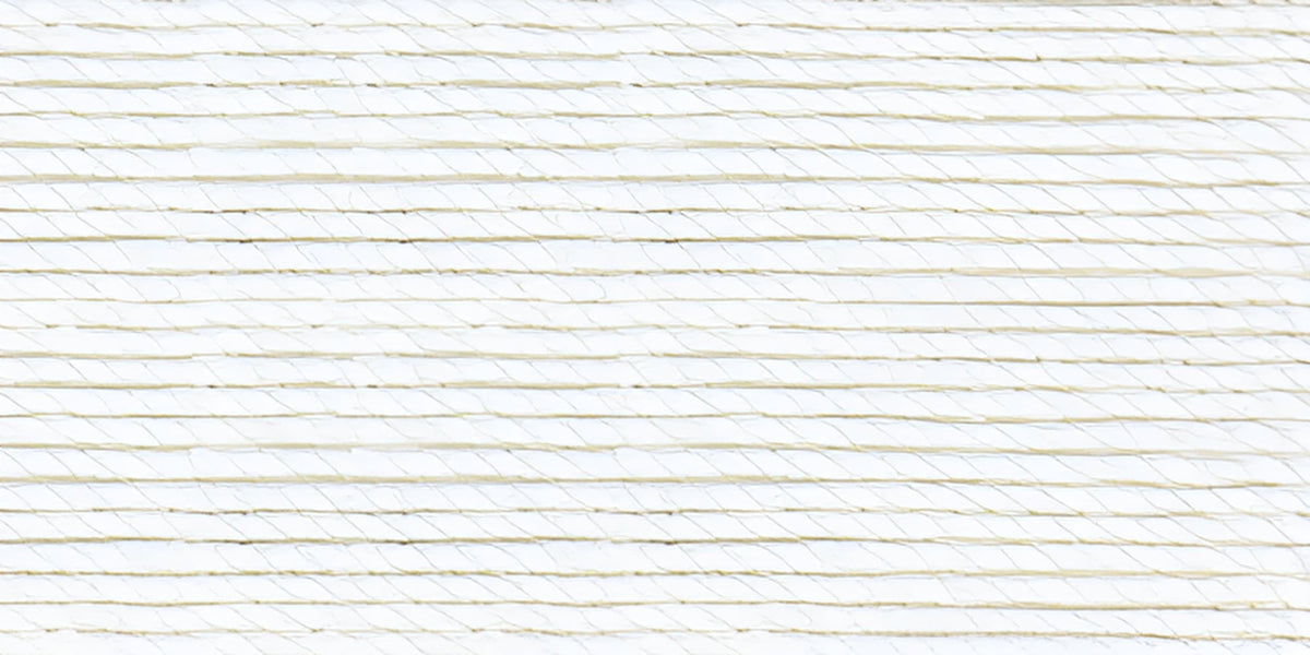Red Heart Fashion Cotton Size 3 Mercerized White Yarn, 1 Each