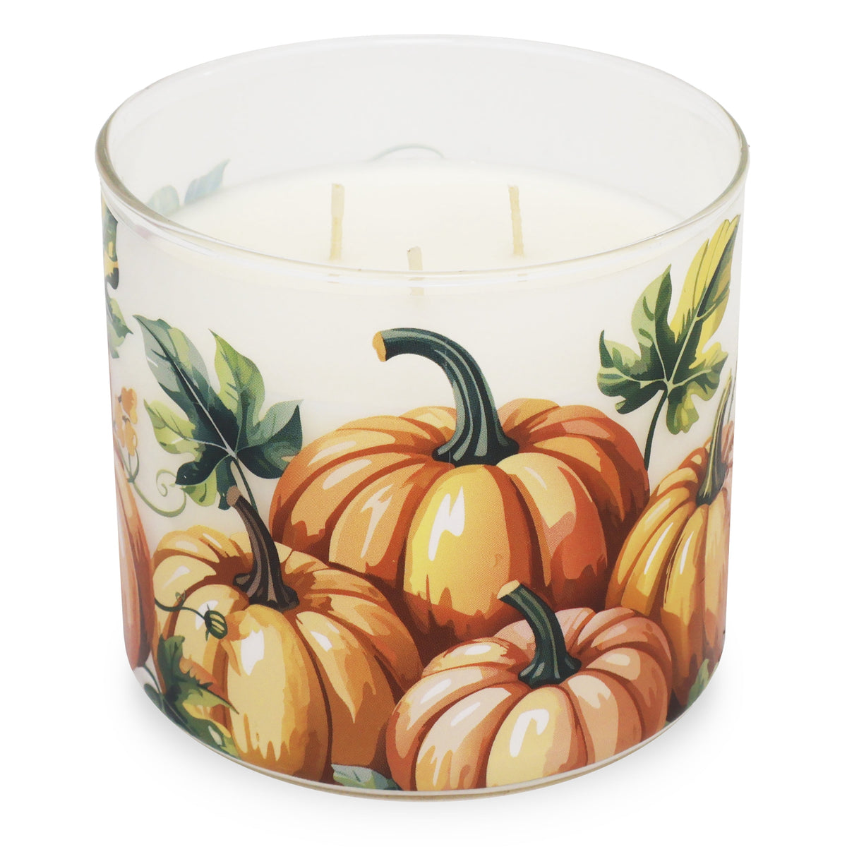 Mainstays Pumpkin Spice 3-Wick Scented Jar Candle, 13 oz