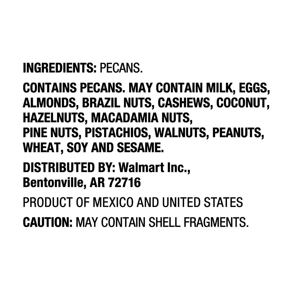Great Value Pecan Halves, 8 oz