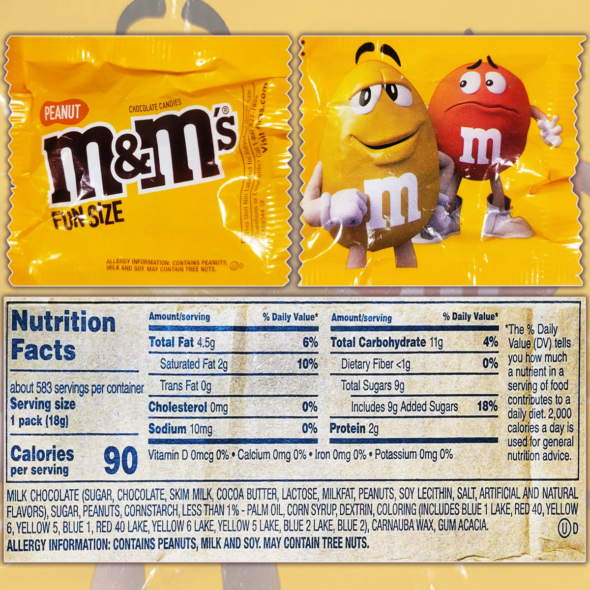 Peanut M&M's Chocolate 2 Pound Bulk Pack - 2 Pounds of Individually Sealed Fun Size Milk Chocolate Peanut M&M's - Halloween, Parties, Work Treat, Lunch Boxes in Cornershop Confections Pack
