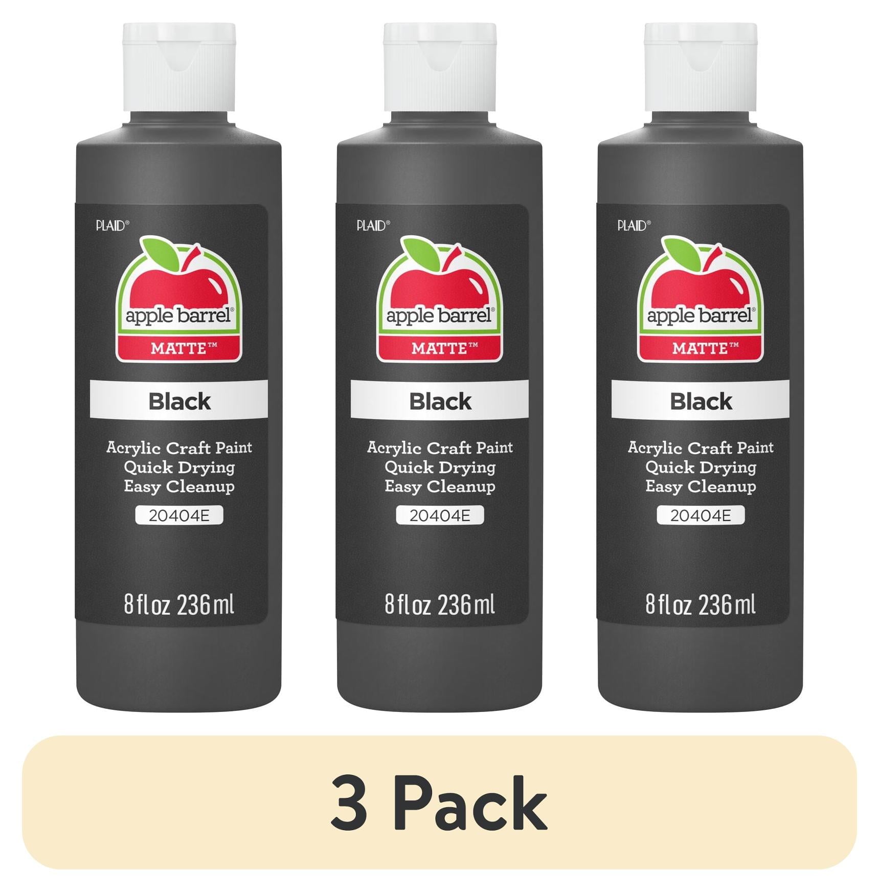 Apple Barrel Acrylic Craft Paint, Matte Finish, White, 8 fl oz
