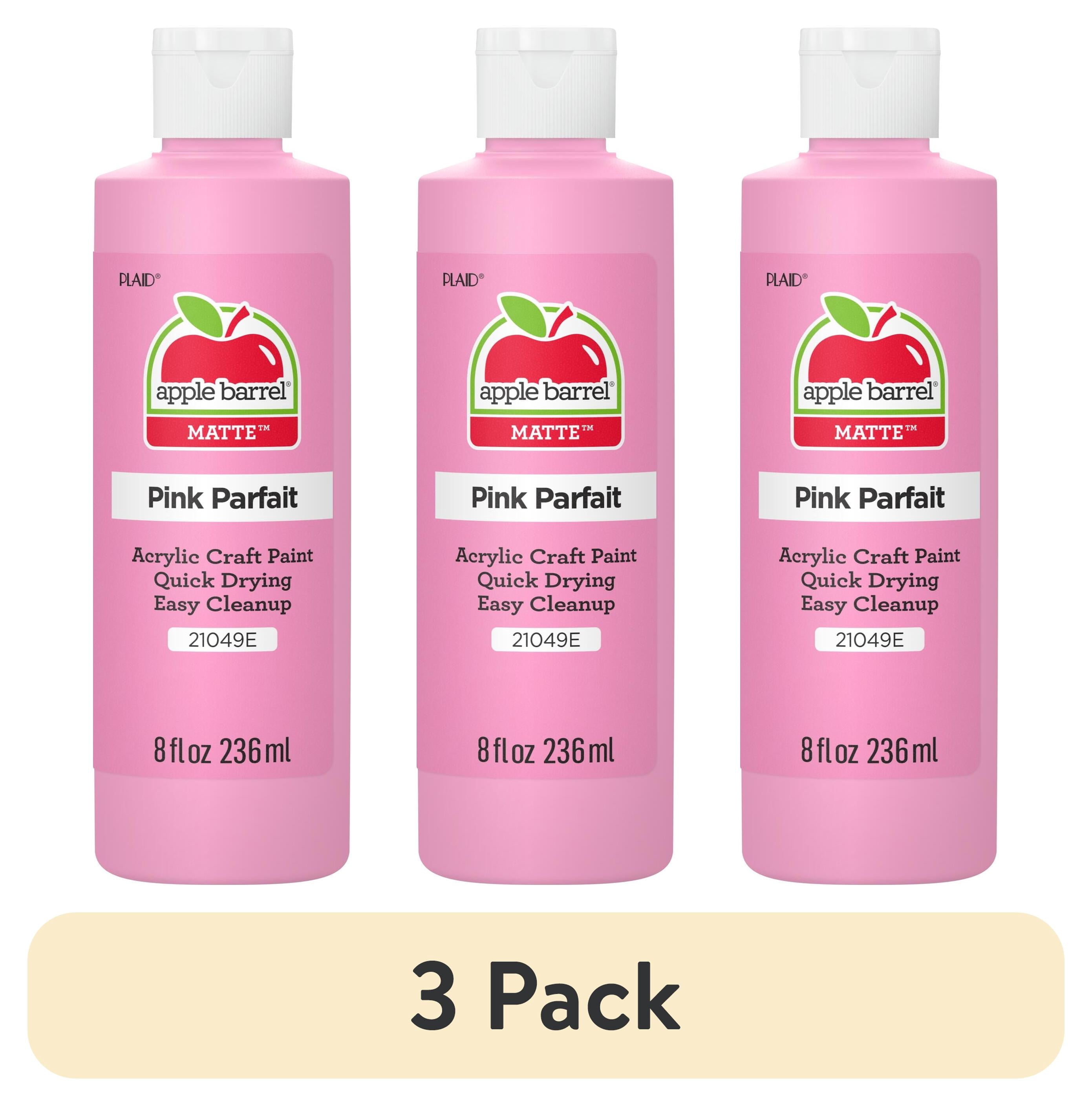 Apple Barrel Acrylic Craft Paint, Matte Finish, White, 8 fl oz