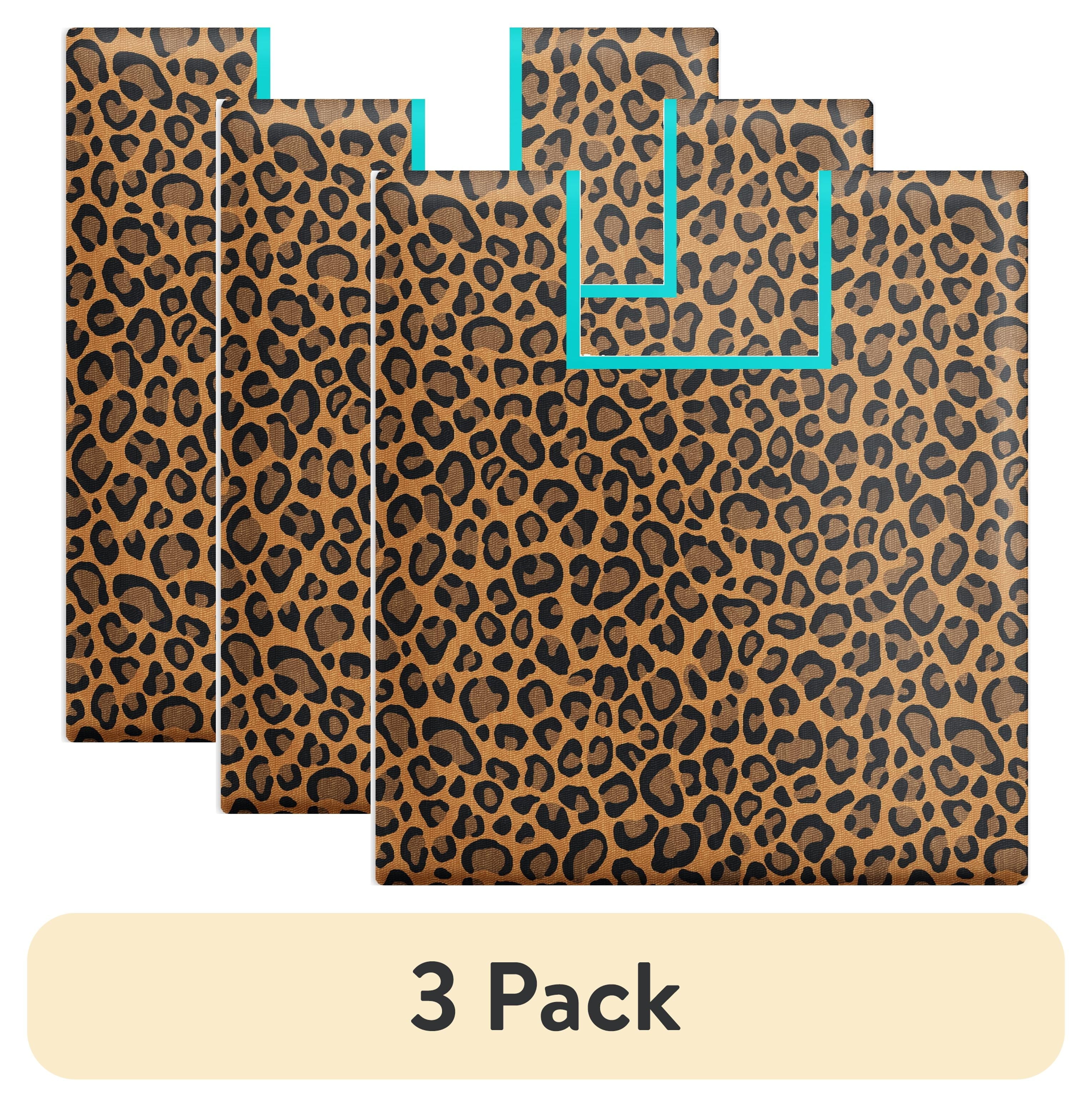 Fat Quarter 100% Cotton Cheetah, Brown, 18"x 21" for Quilting & Sewing, 1 Each