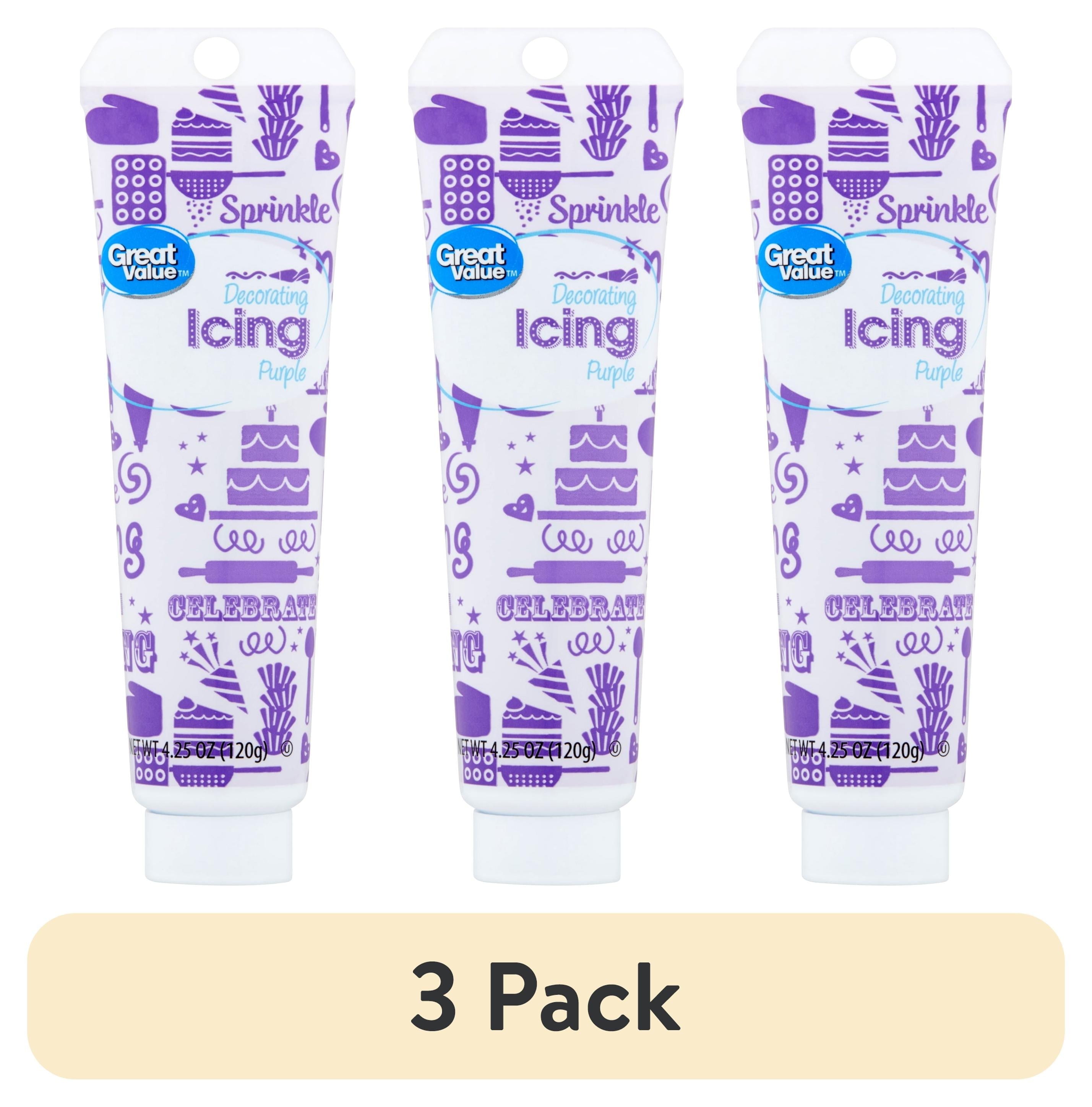 Great Value Purple Decorating Icing, 4.25 oz