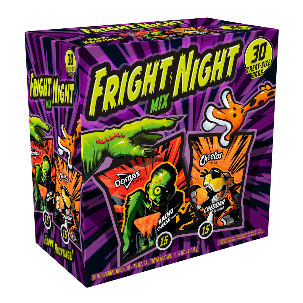 Frito Lay Fright Night Mix Variety Pack Snacks, 11.25 oz, 30 Count