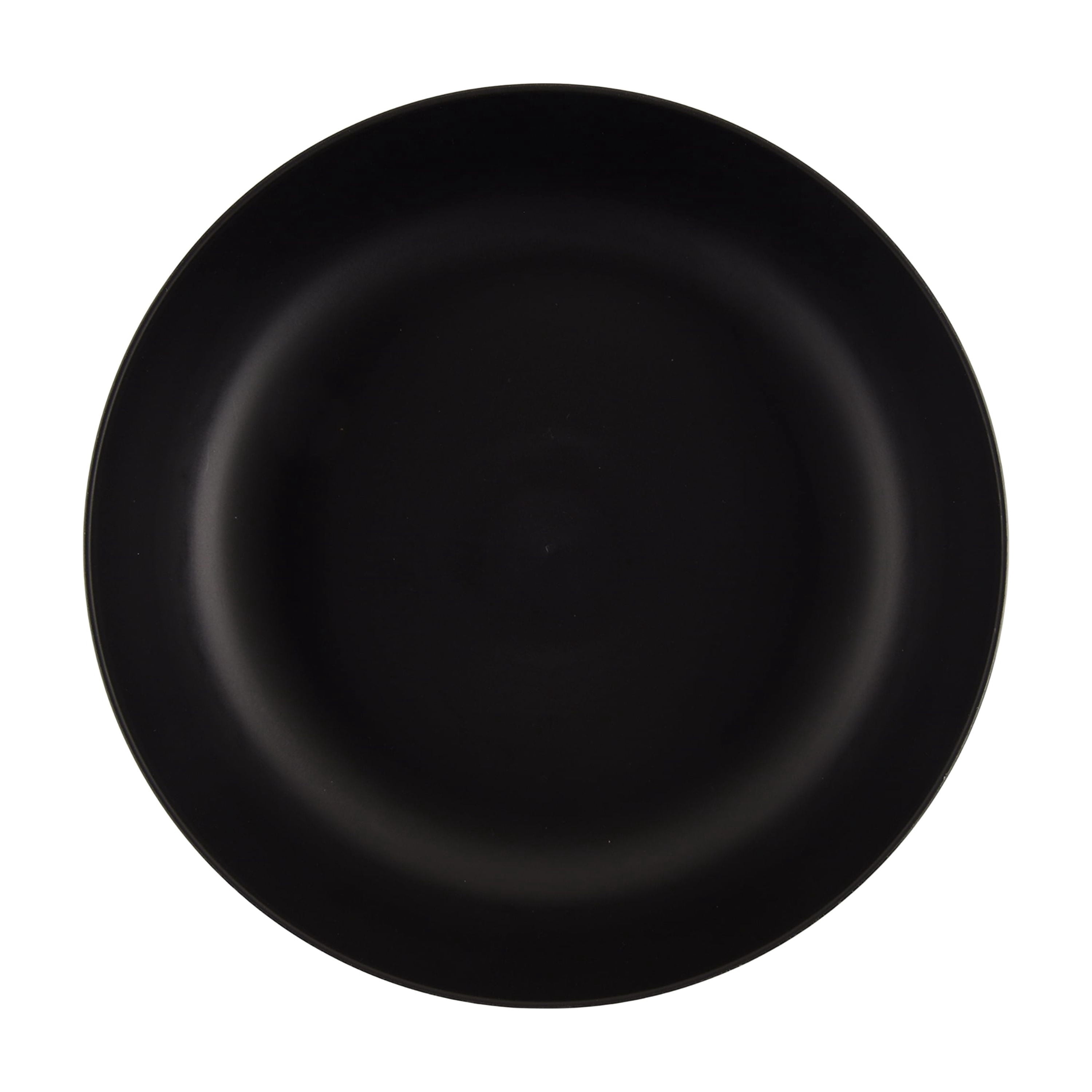Mainstays 42 oz Round Plastic Dinner Bowl, Etched Bats, Black