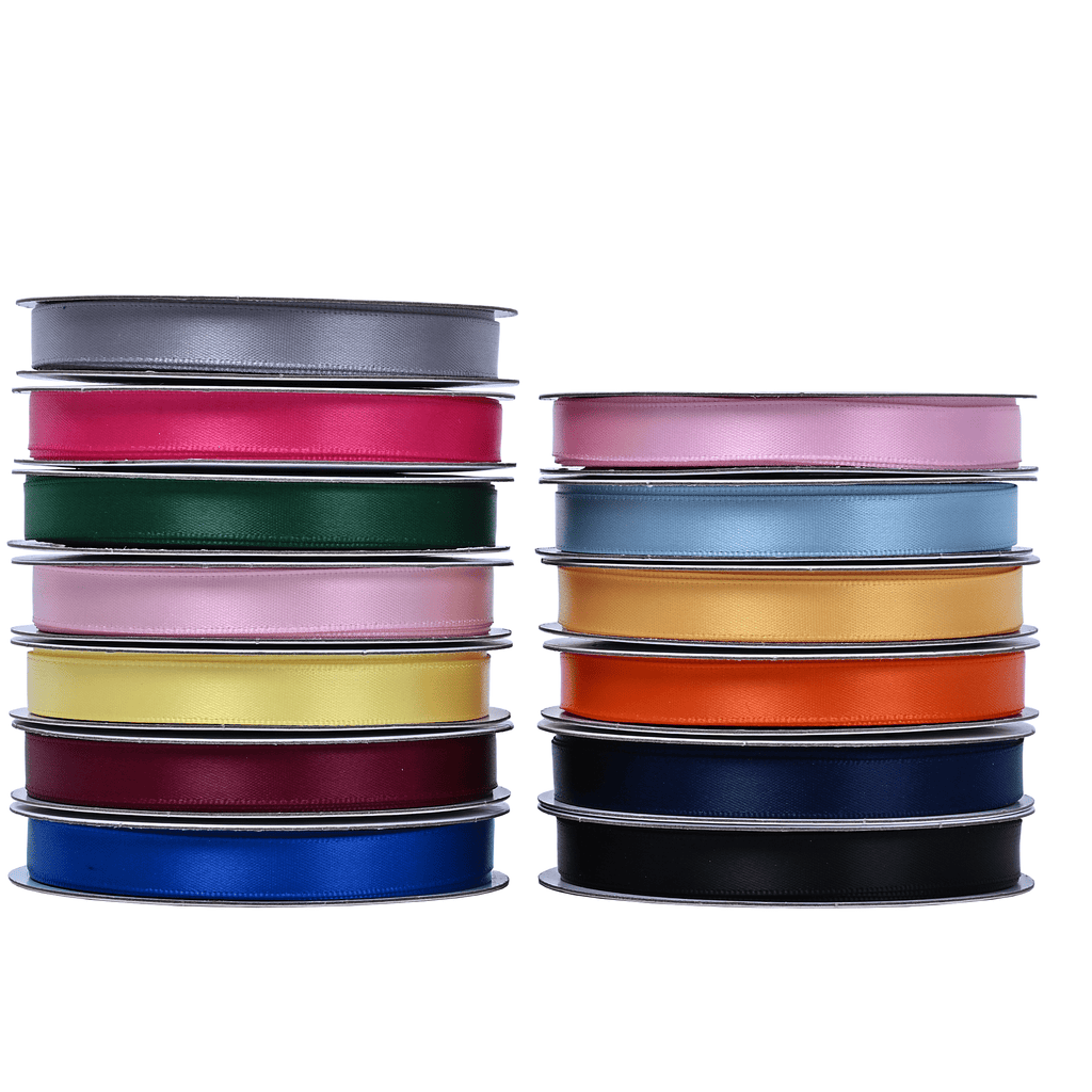 Gwen Studios 3/8" Forest Green Satin Ribbon, 6 Yards