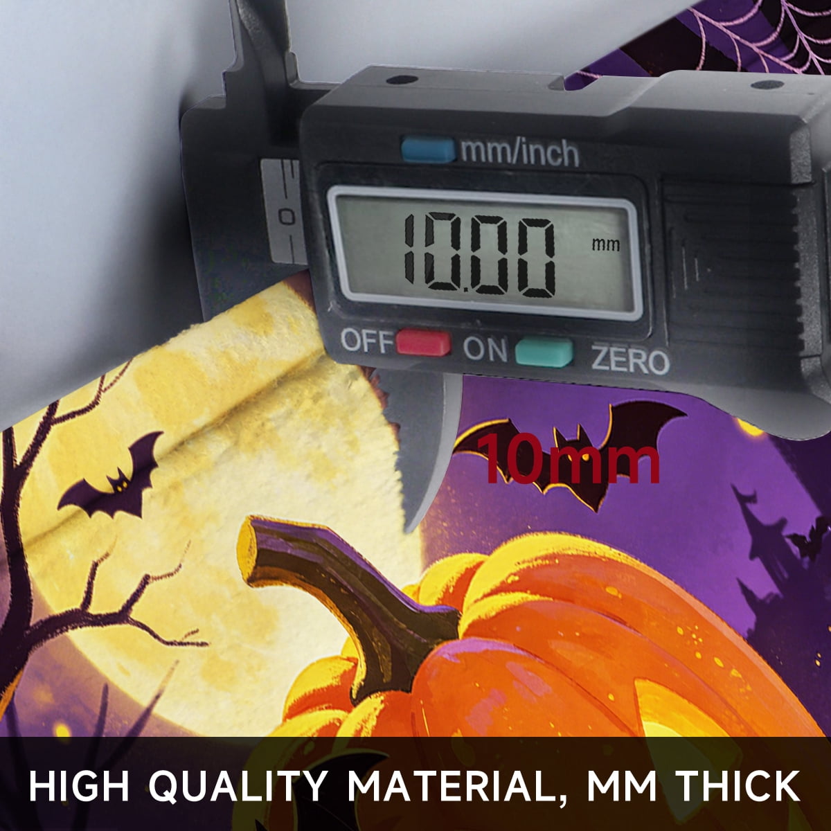 YIMEIS Halloween Pumpkin Lantern 3Pcs Flannel Mat & Kitchen Rugs Set,16''×24'' 20''×30'' 17''×47'' Inches,Soft Non-slip for Home Bathroom