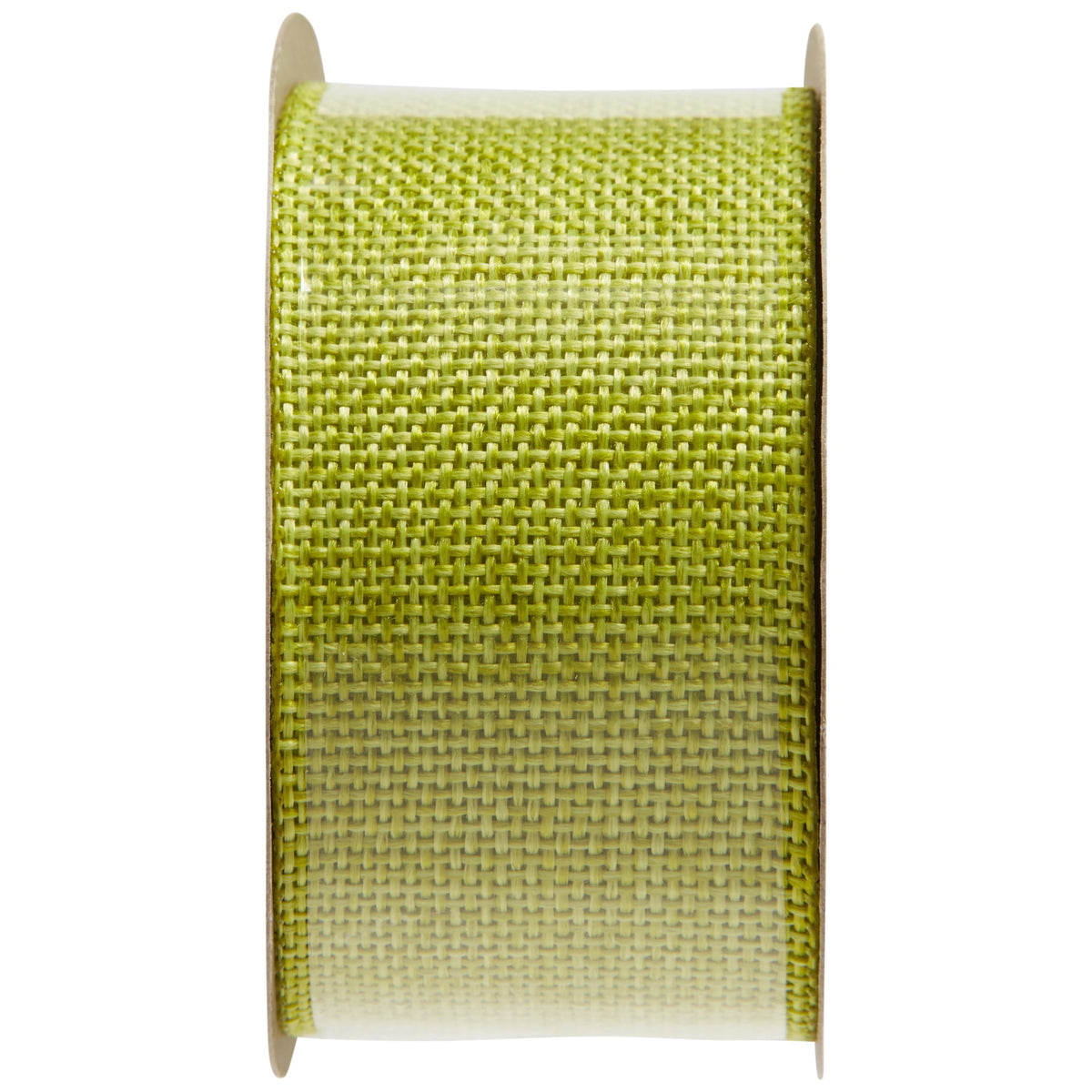 Offray Ribbon, Torrid Orange 1 1/2 inch Woven Burlap Woven Ribbon, 9 feet