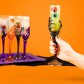 Galerie Eyeball Ice Cube Tray with Fruit-Flavored Gummy Eyeballs, Allergy-Free