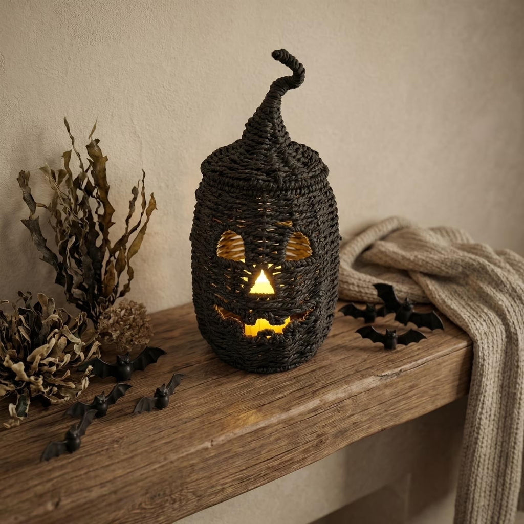 Halloween Ghost Seaweed Pumpkin Decorations, 2026 Spooky Indoor Outdoor Holiday Party Decor Set, Animated Underwater Theme Display for Porch Home Yard
