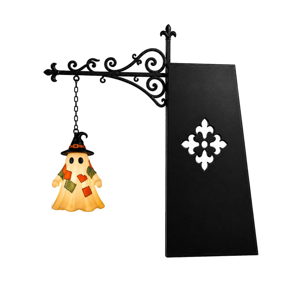 Nkmbld Halloween Bookshelf Lamp, Vintage Library Lantern Decorative Bookshelf Lighting, Hanging Ghost Lantern Book Shelf Light, Halloween Decorations Indoor