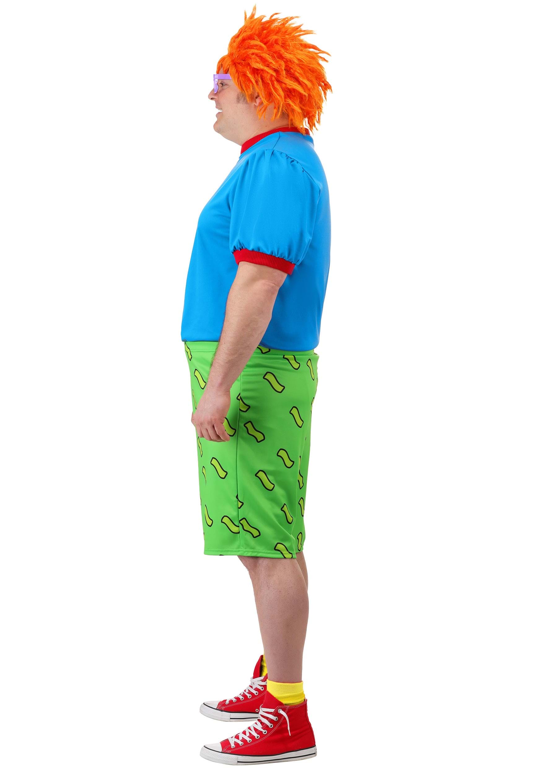 Plus Size Nickelodeon Rugrats Chuckie Costume for Men