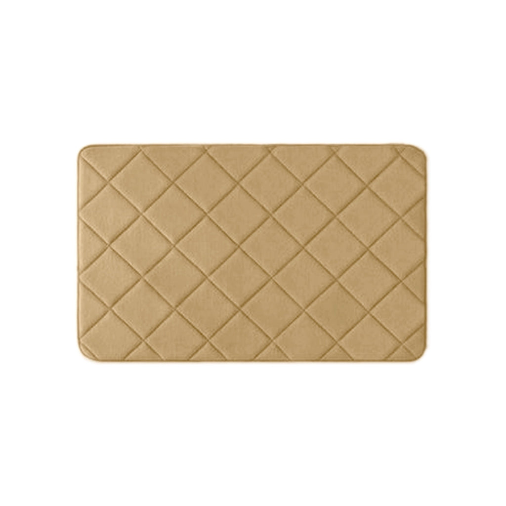 YZEGDCH Bathroom Rugs Yellow Extra Soft Rugs Absorbent Quick Dry Machine Washable