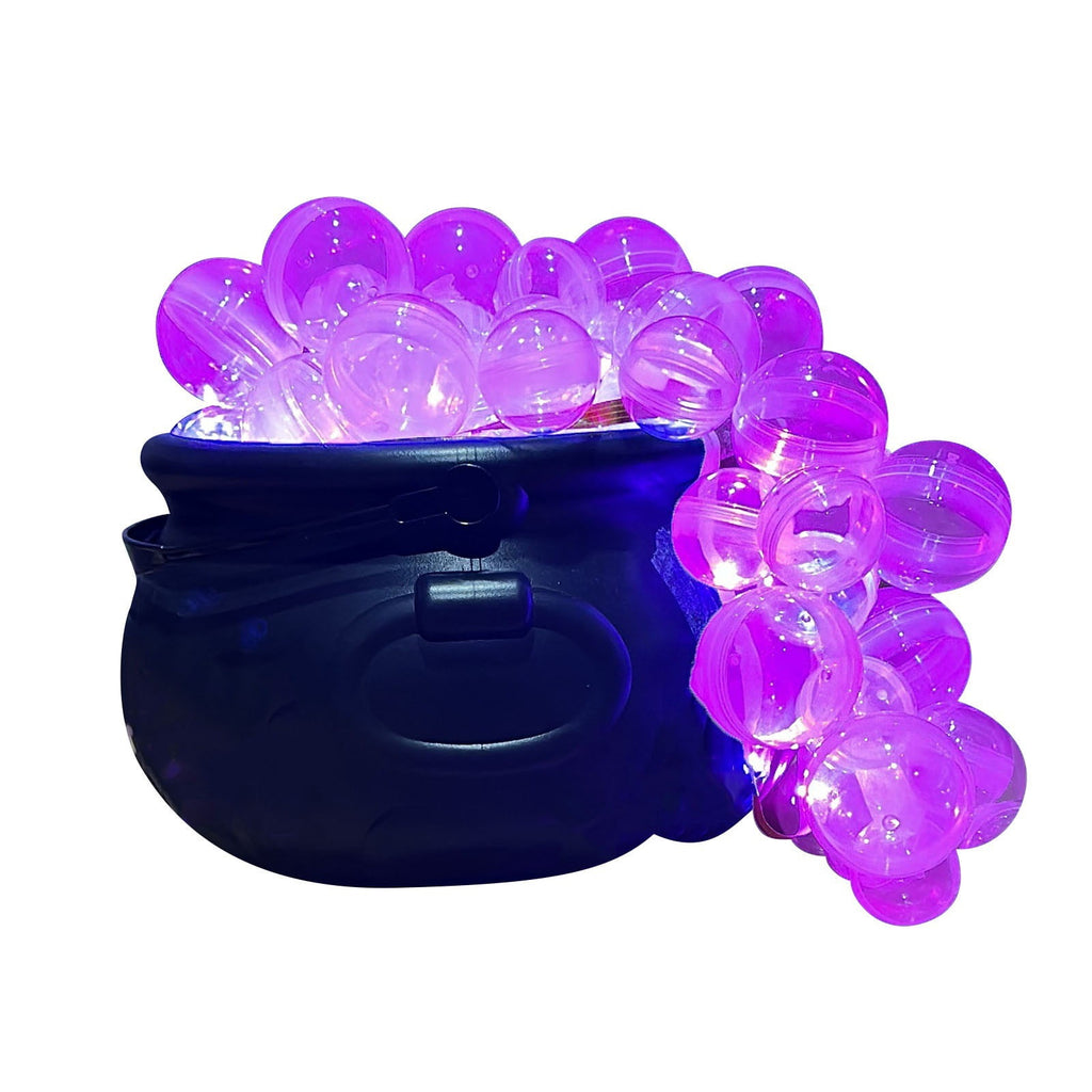 Muecwrye Halloween Decorations Outdoor, Halloween Clearance! Halloween Witches Cauldron on Tripod with Lights, DIY Bubbling Cauldron Set Decor for Home Porch Outside, Halloween Party Supplies