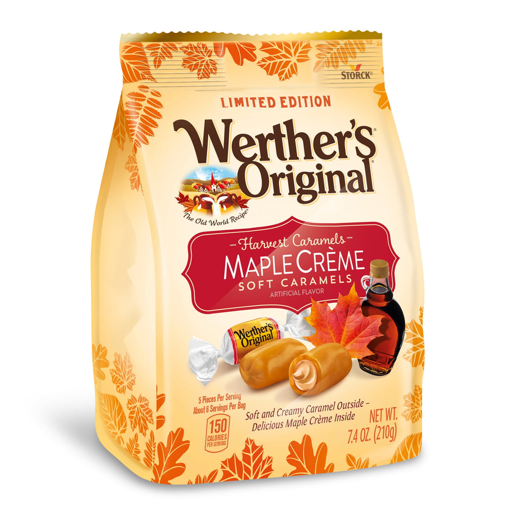 Werther's Original Harvest Maple Crème Soft Caramel Candy, 7.4 oz
