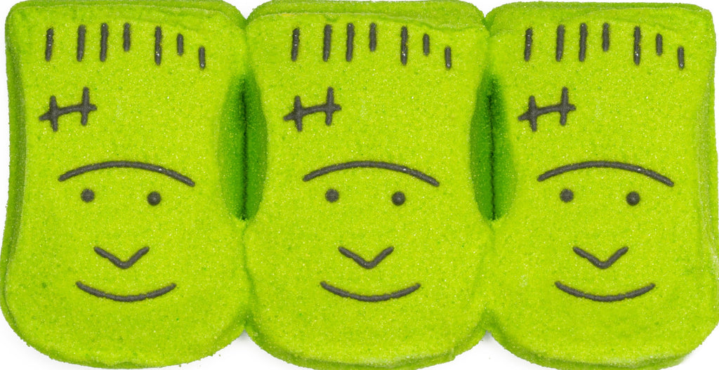 PEEPS Marshmallow Monsters Halloween Candy 3 Count 1.5 Ounces Gluten-Free